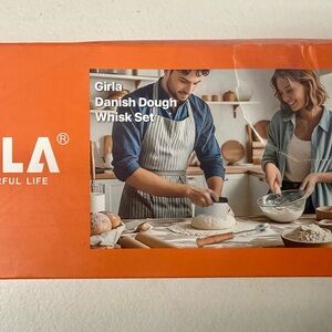 Girla Danish Dough Whisk Set